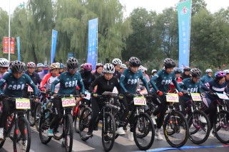 穿越山水畫卷，西保運動員在我縣全民運動會自行車比賽中榮獲佳績